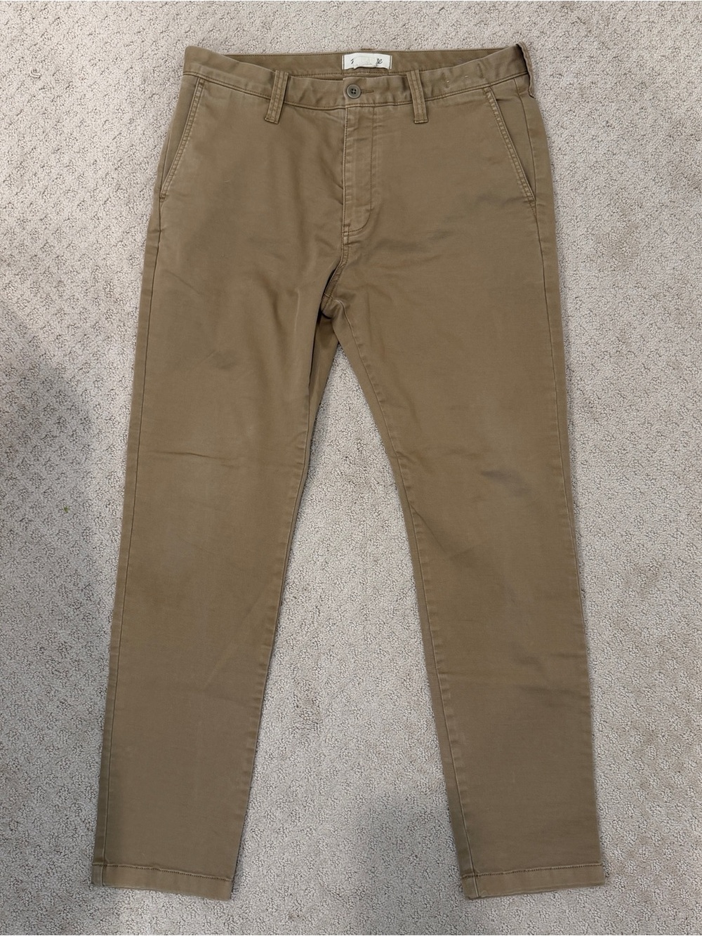 Madewell Men's Slim Fit Chino Pants - khaki
